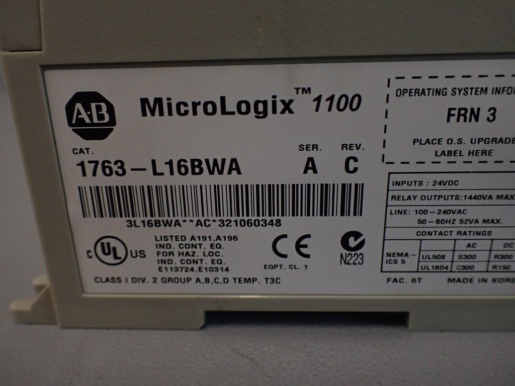 ALLEN-BRADLEY 1763-L16BWA