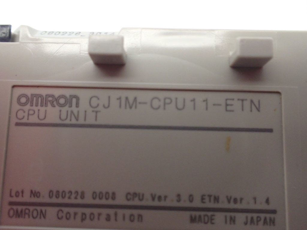 OMRON CJ1M-CPU11-ETN
