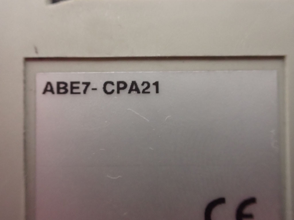 TÉLÉMÉCANIQUE  ABE7-CPA21