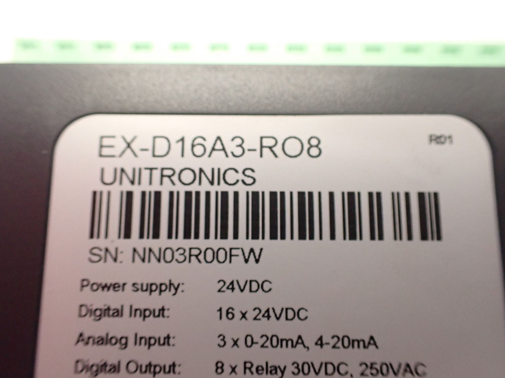 UNITRONICS EX-D16A3-RO8