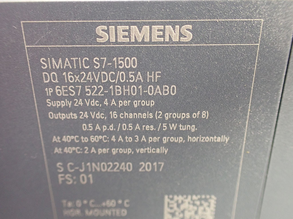 SIEMENS 6ES7522-1BH01-0AB0
