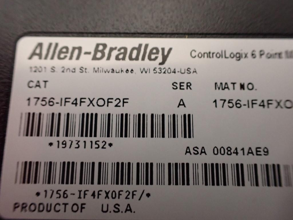 ALLEN-BRADLEY 1756-IF4FXOF2F