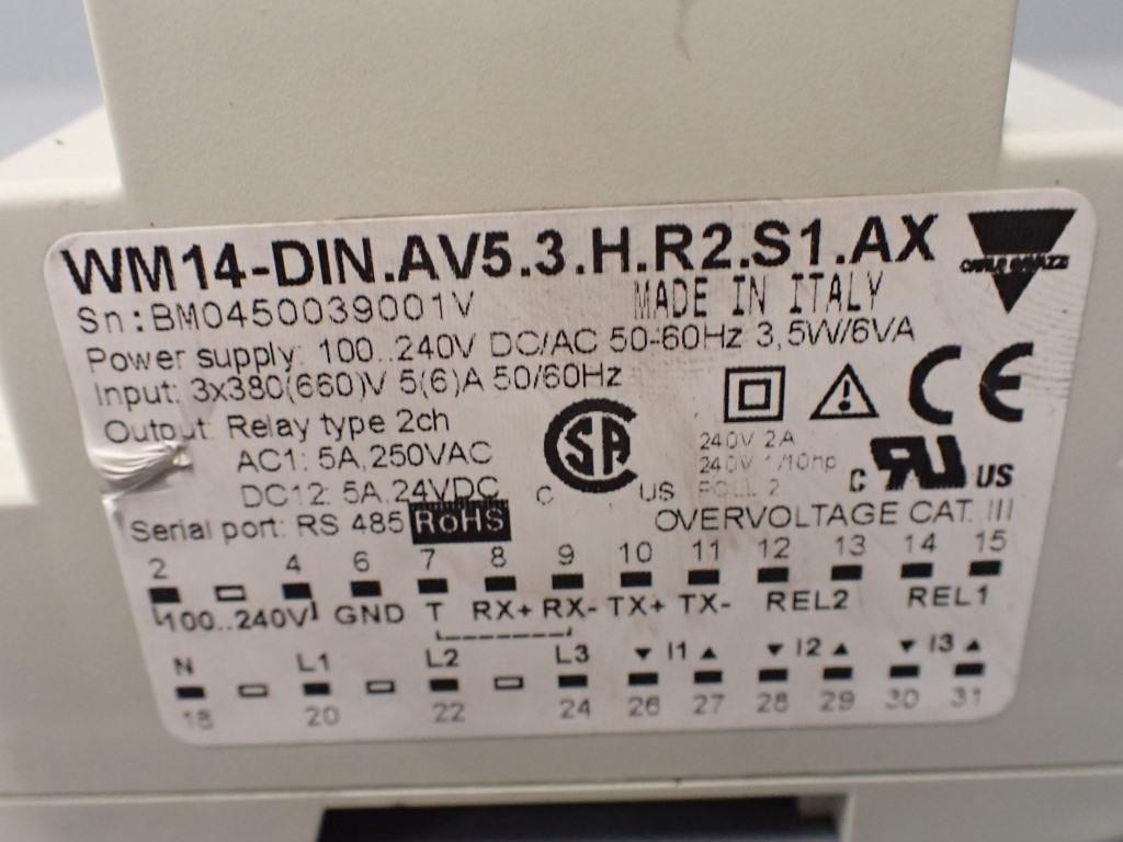 CARLO GAVAZZI WM14-DIN