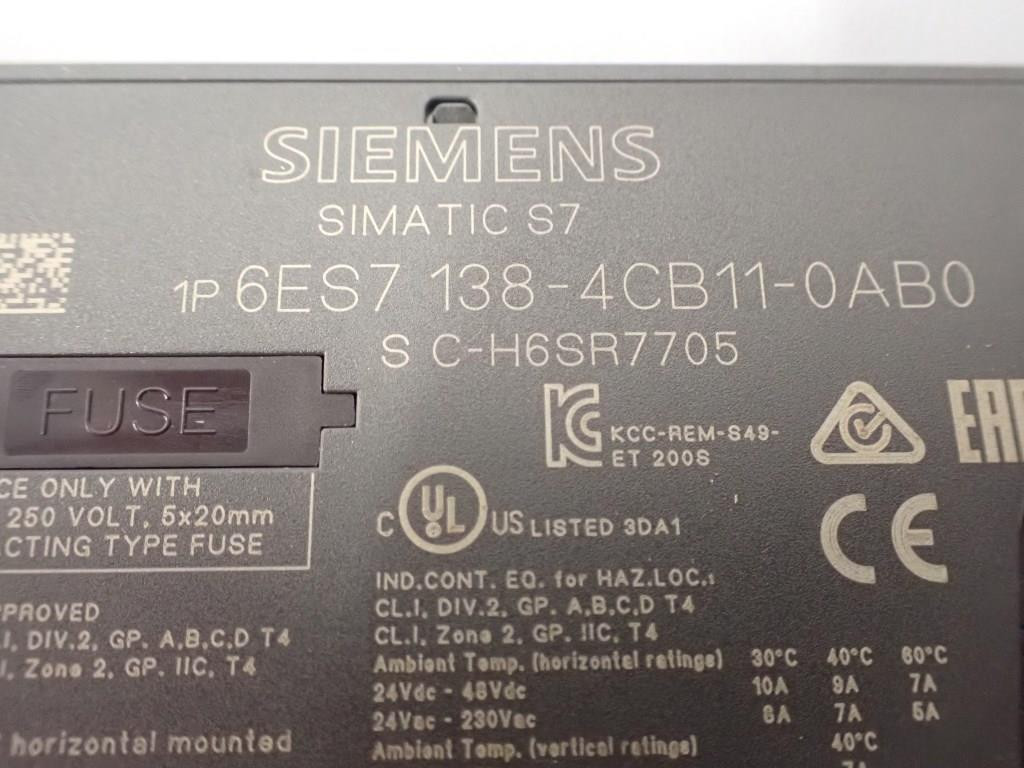 SIEMENS  6ES7138-4CB11-0AB0