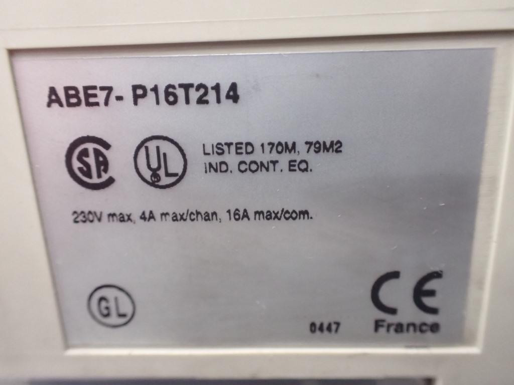 TÉLÉMÉCANIQUE  ABE7-P16T214