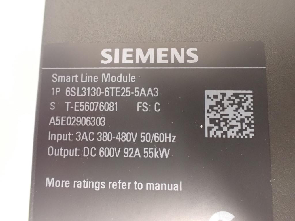 SIEMENS 6SL3130-6TE25-5AA3
