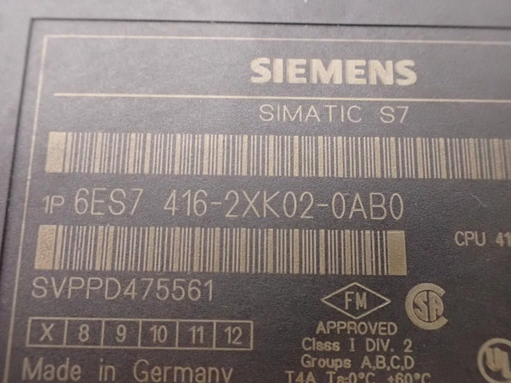 SIEMENS 6ES7416-2XK02-0AB0