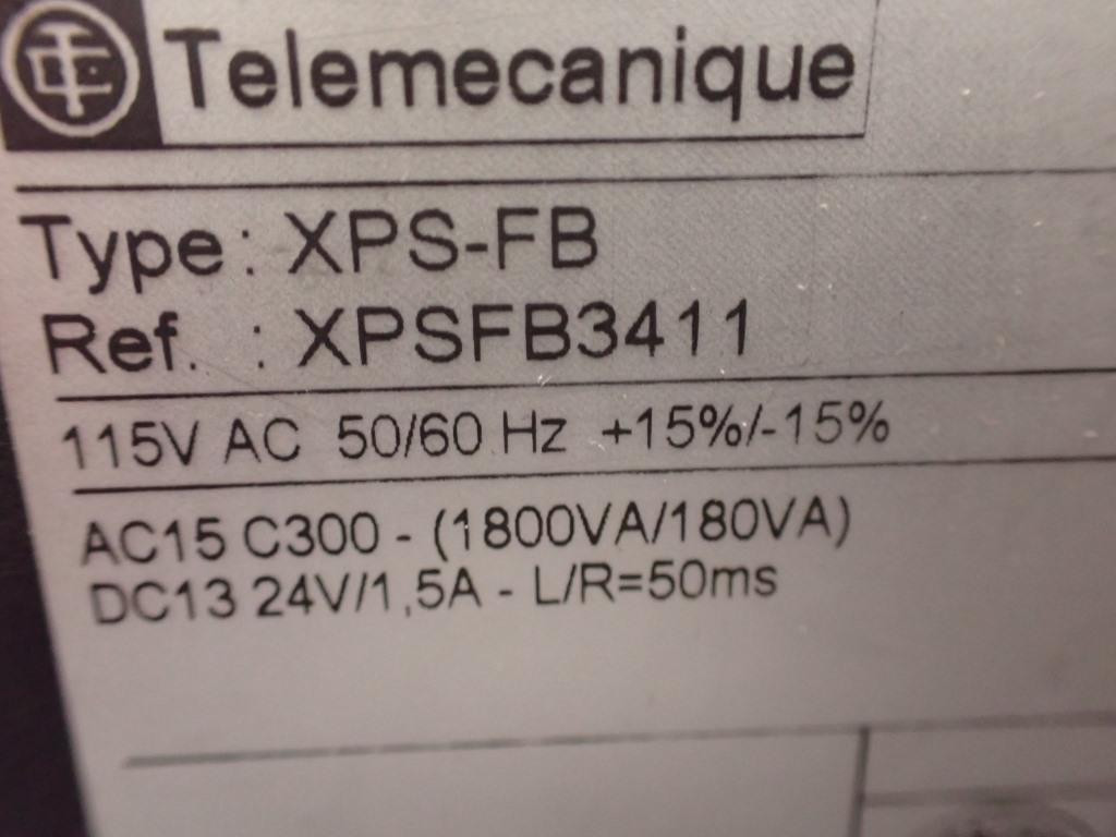 TÉLÉMÉCANIQUE  XPS-FB3411