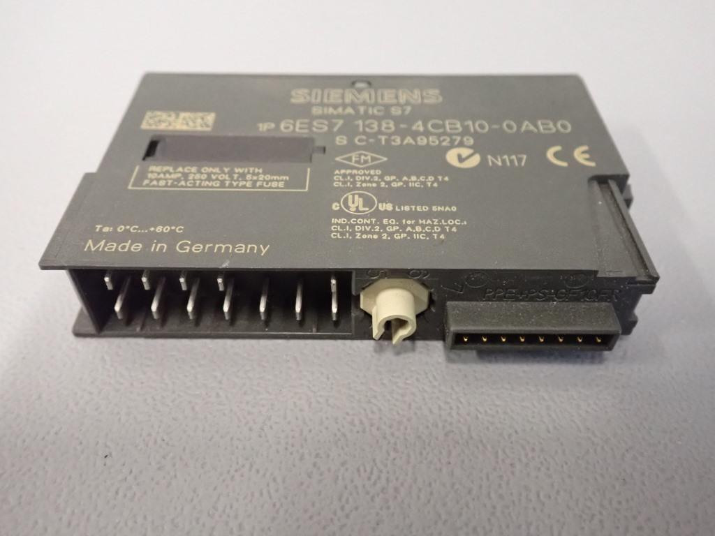 SIEMENS  6ES7138-4CB10-0AB0