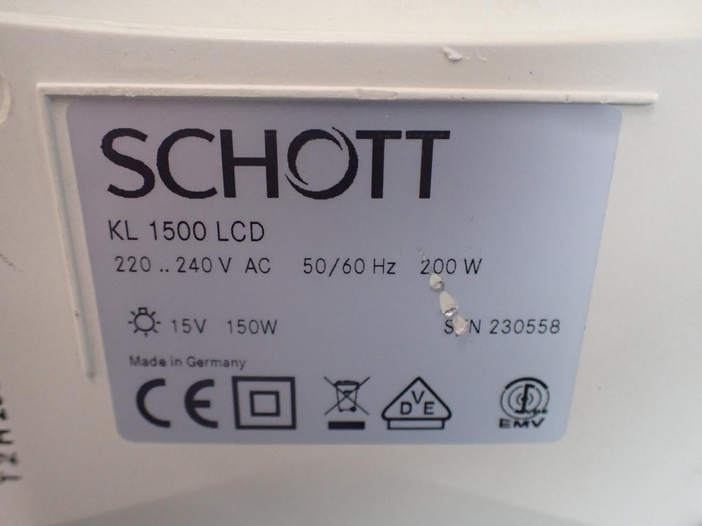 SCHOTT KL1500LCD