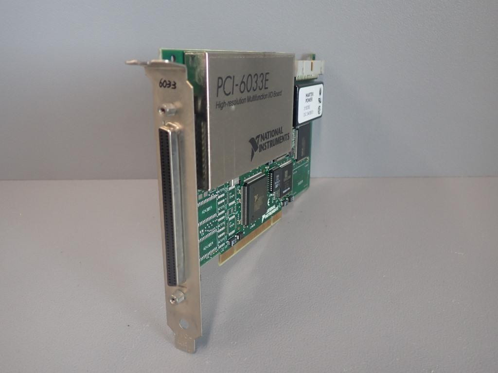 NATIONAL INSTRUMENTS PCI-6033E