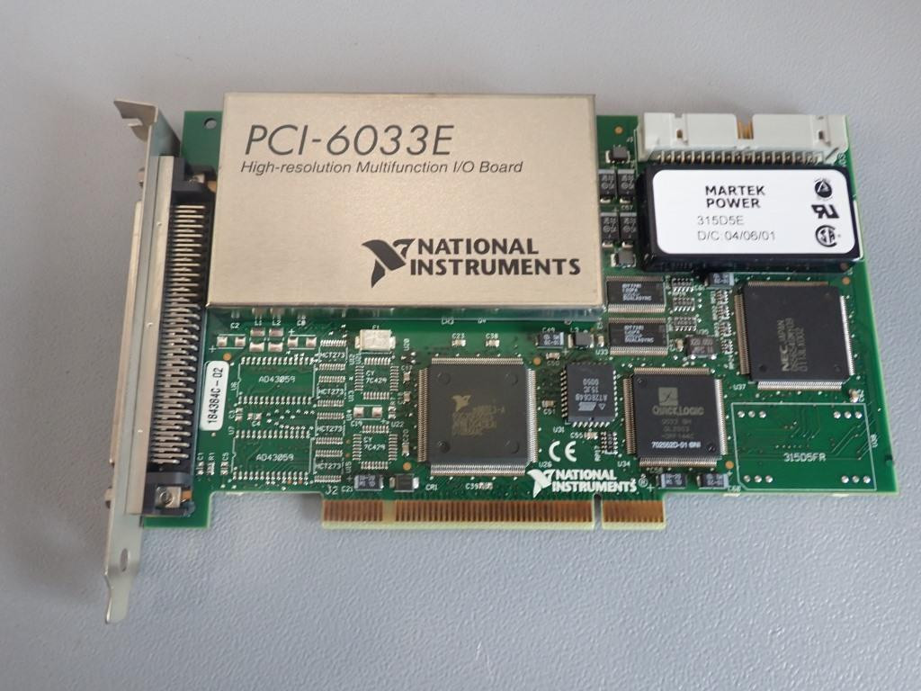 NATIONAL INSTRUMENTS PCI-6033E