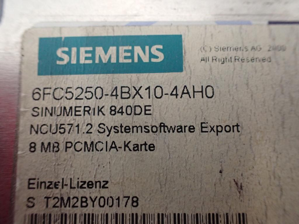 SIEMENS 6FC5250-4BX10-4AH0