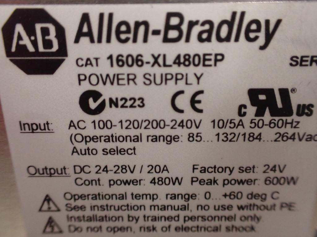 ALLEN-BRADLEY  1606-XL480EP