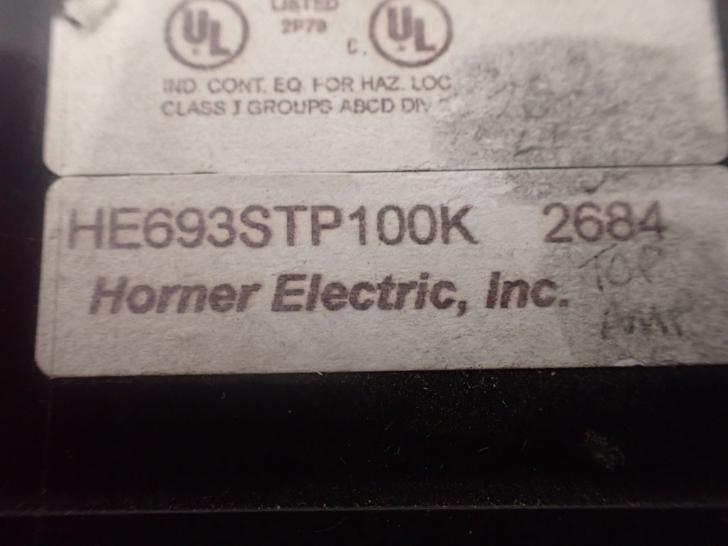 HORNER ELECTRIC HE693STP100K
