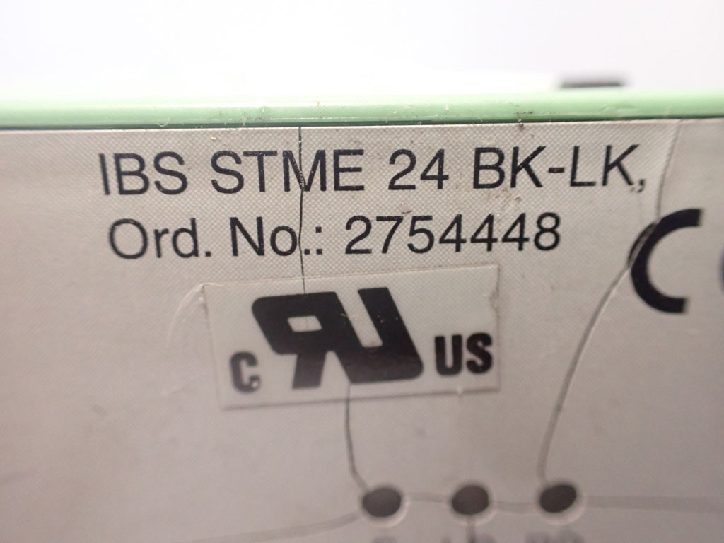 PHOENIX CONTACT  IBSSTME24BK-LK
