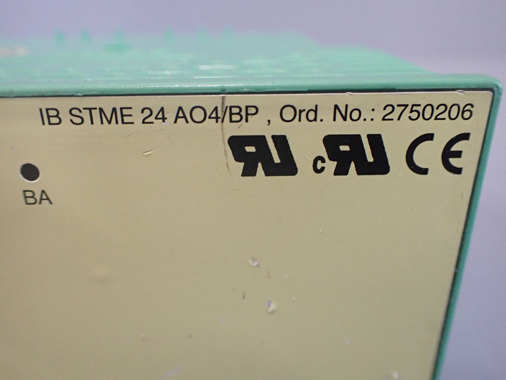 PHOENIX CONTACT IBSTME24AO4/BP