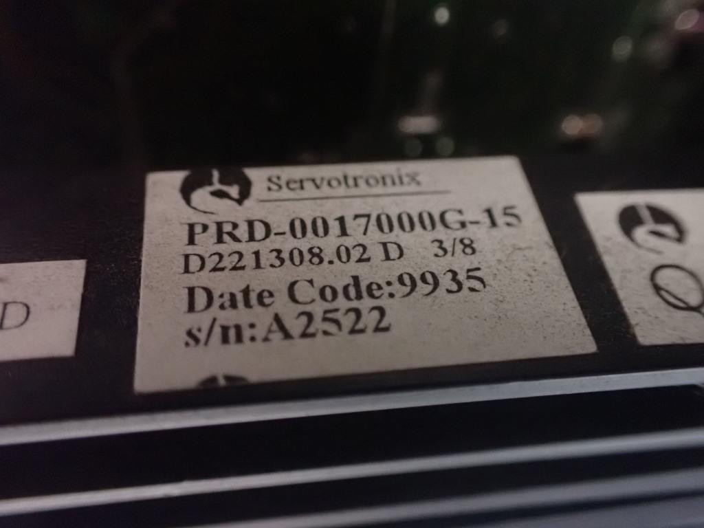 SERVOTRONIX PRD-0017000G-15