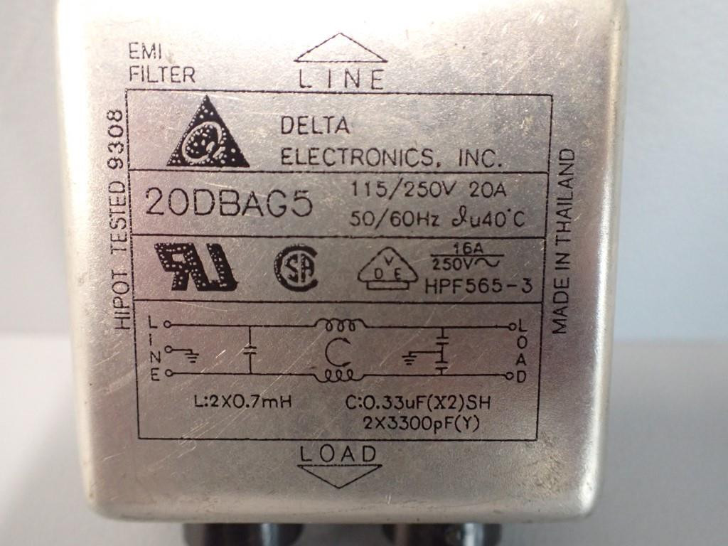 DELTA ELECTRONICS INC 20DBAG5