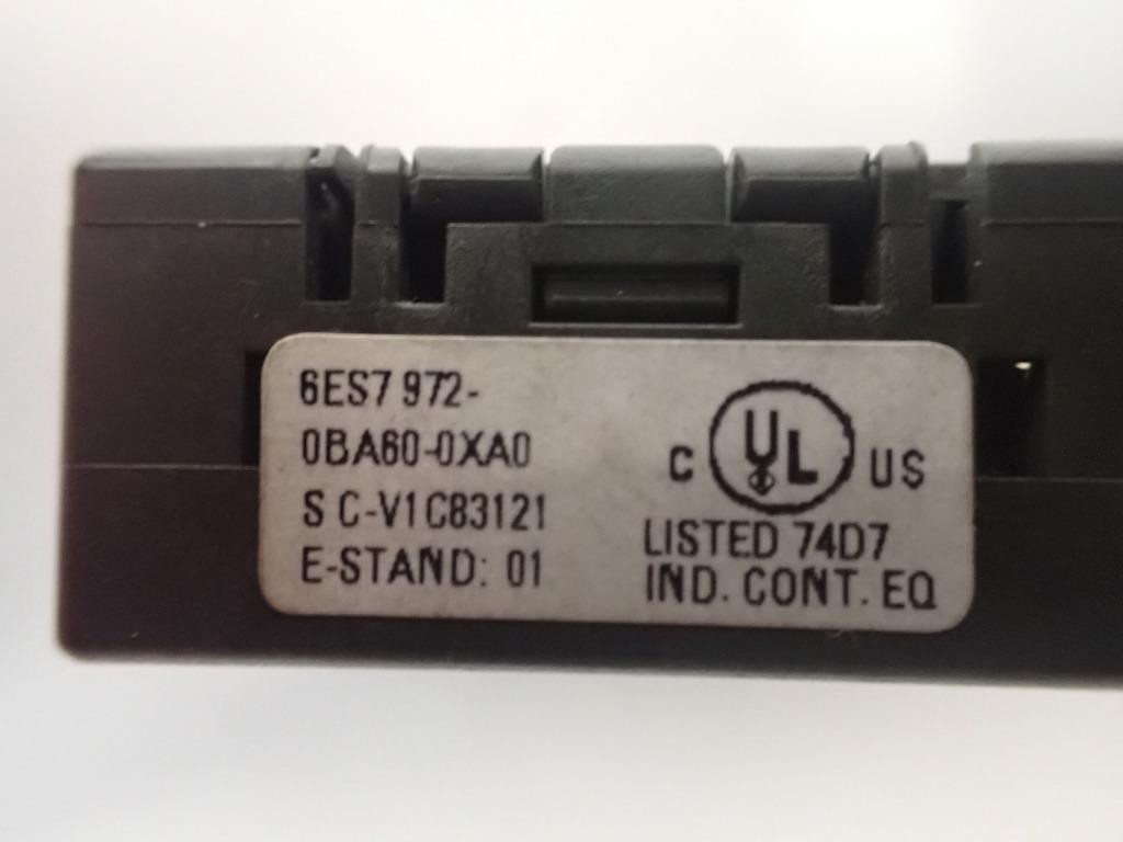 SIEMENS 6ES7972-0BA60-0XA0