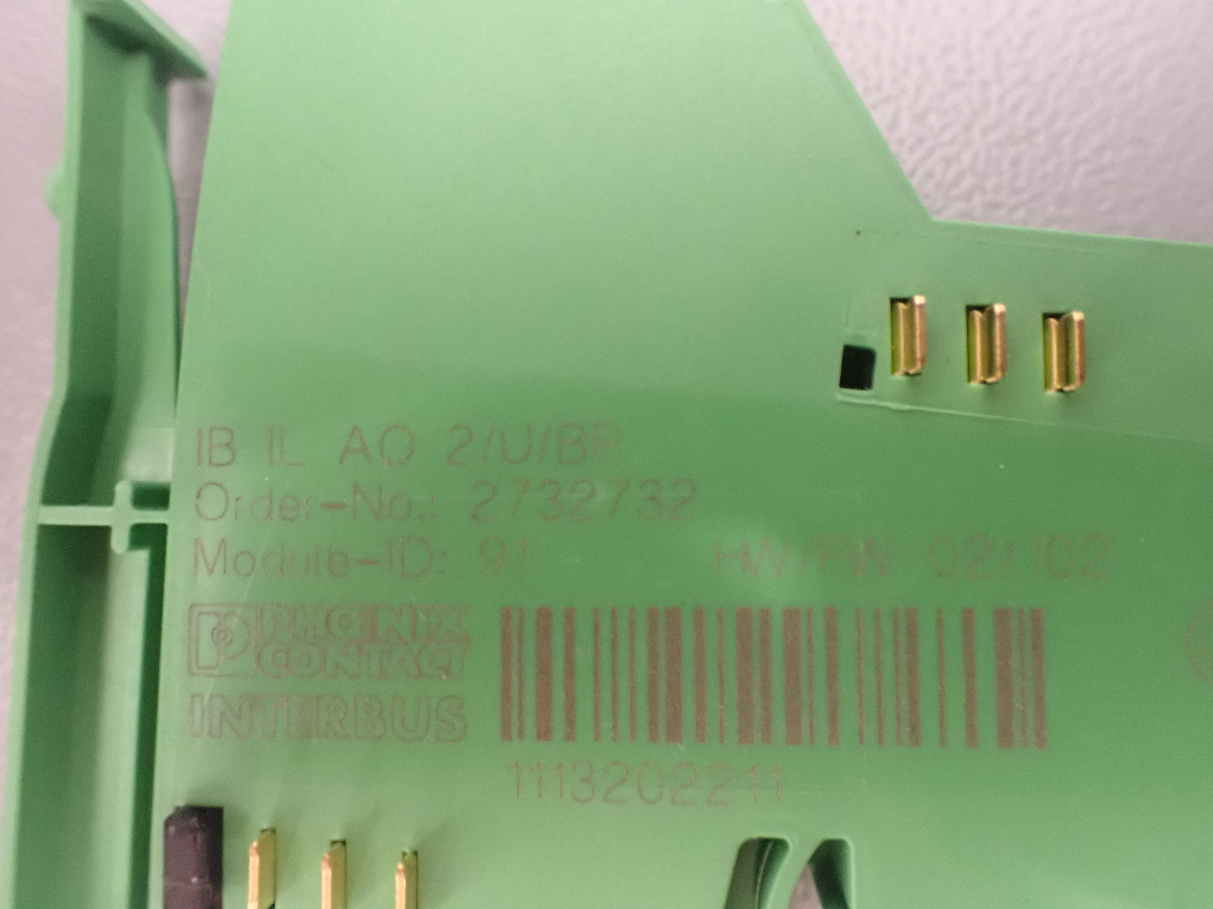 PHOENIX CONTACT IBILAO2/U/BP