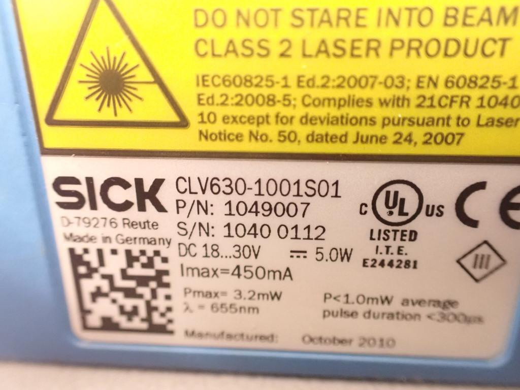 SICK CLV630-1001S01
