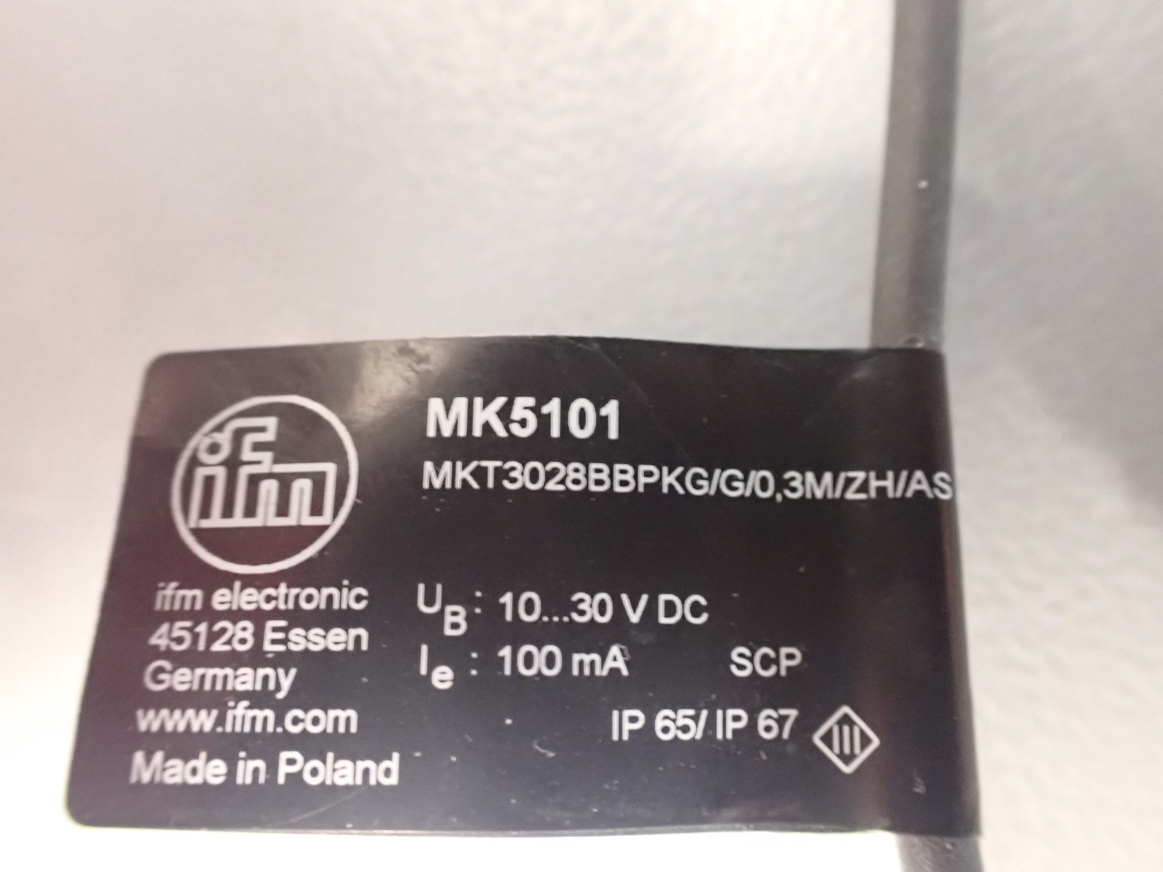 IFM ELECTRONIC MK5101