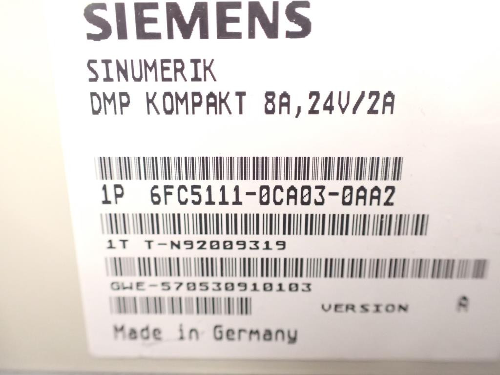 SIEMENS 6FC5111-0CA03-0AA2