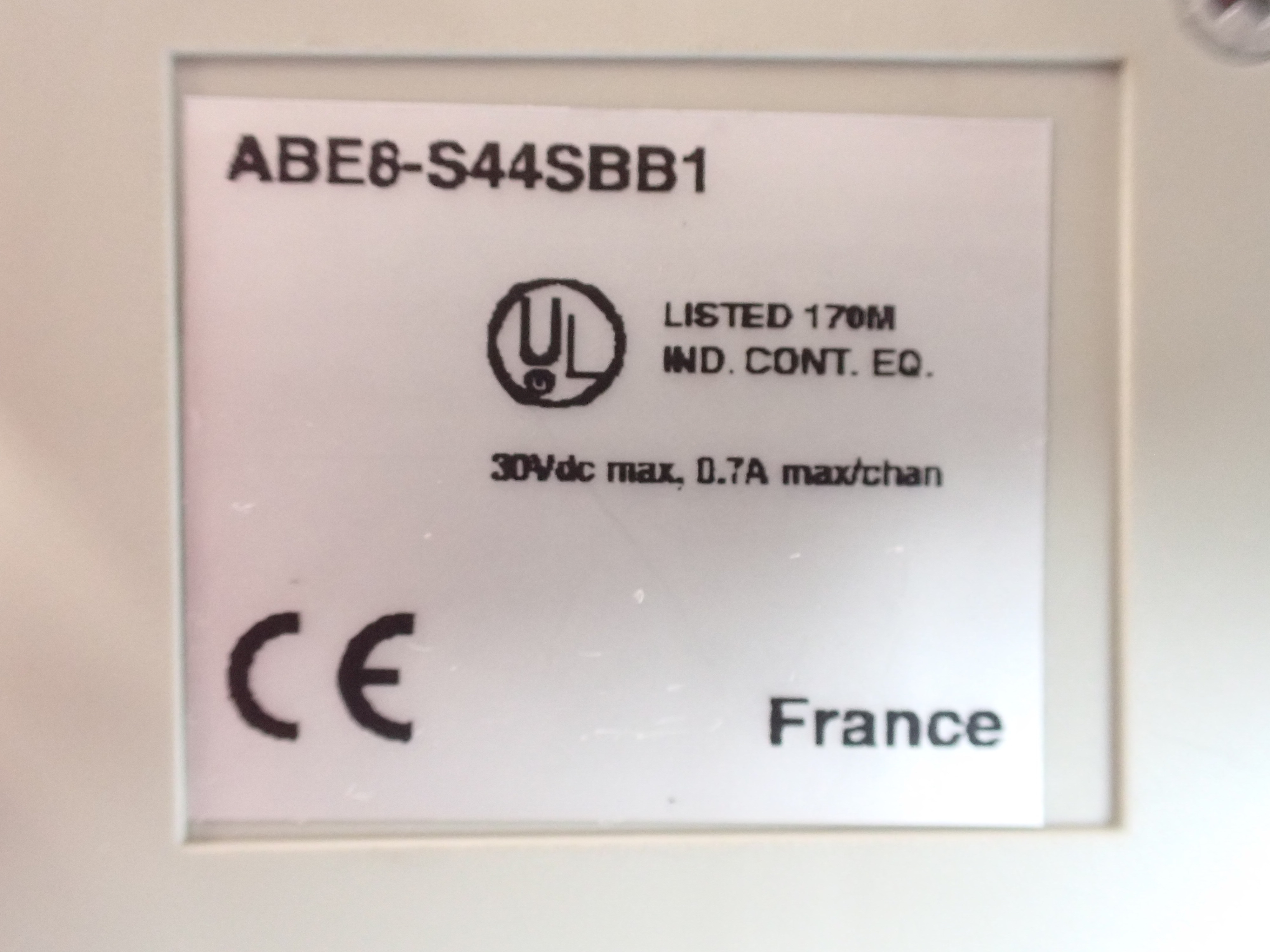 TÉLÉMÉCANIQUE  ABE8S44SBB1