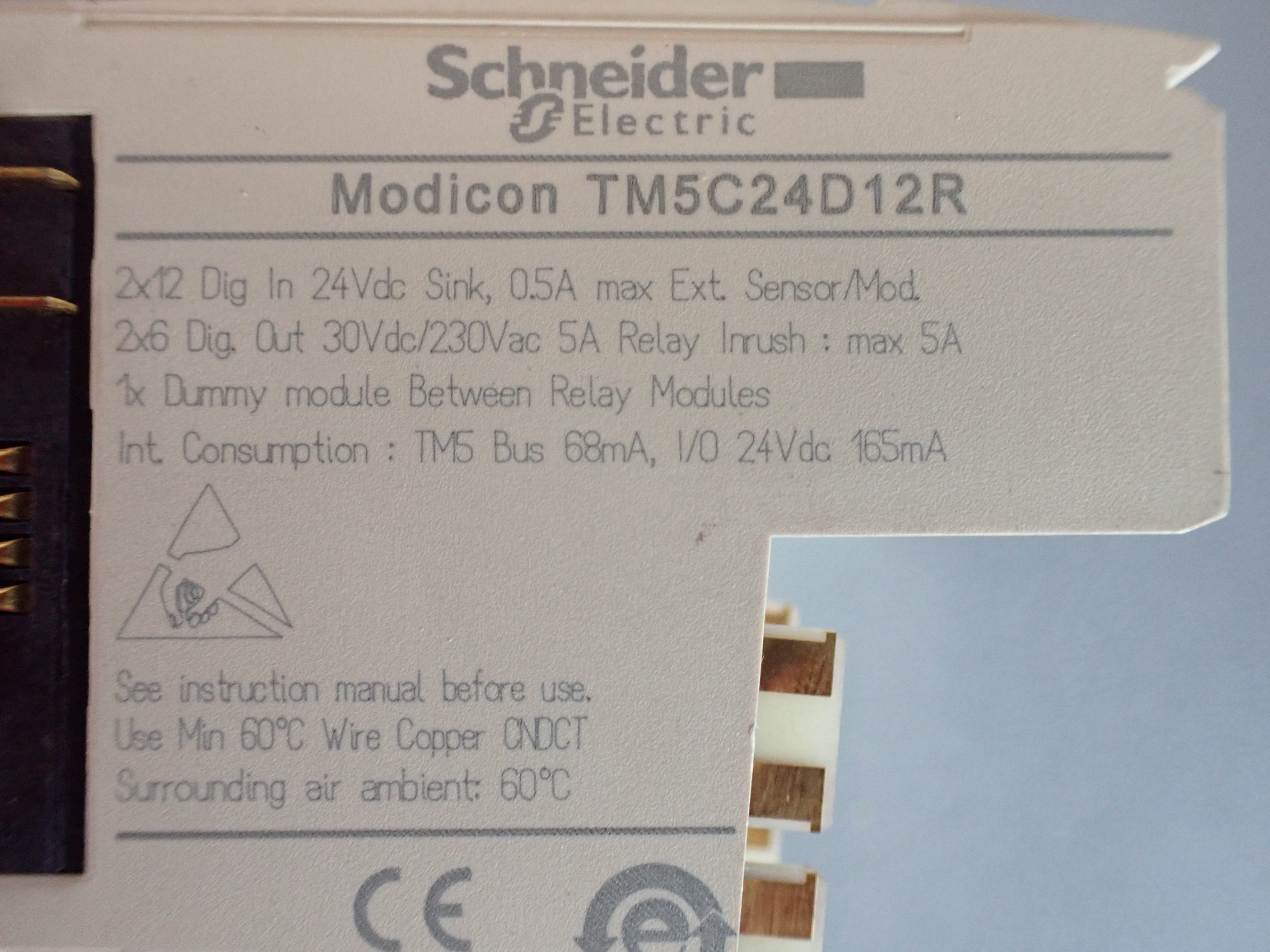 SCHNEIDER  TM5C24D12R
