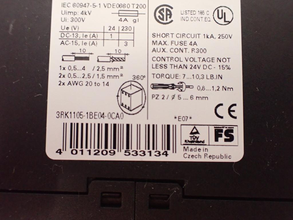 SIEMENS 3RK1105-1BE04-0CA0