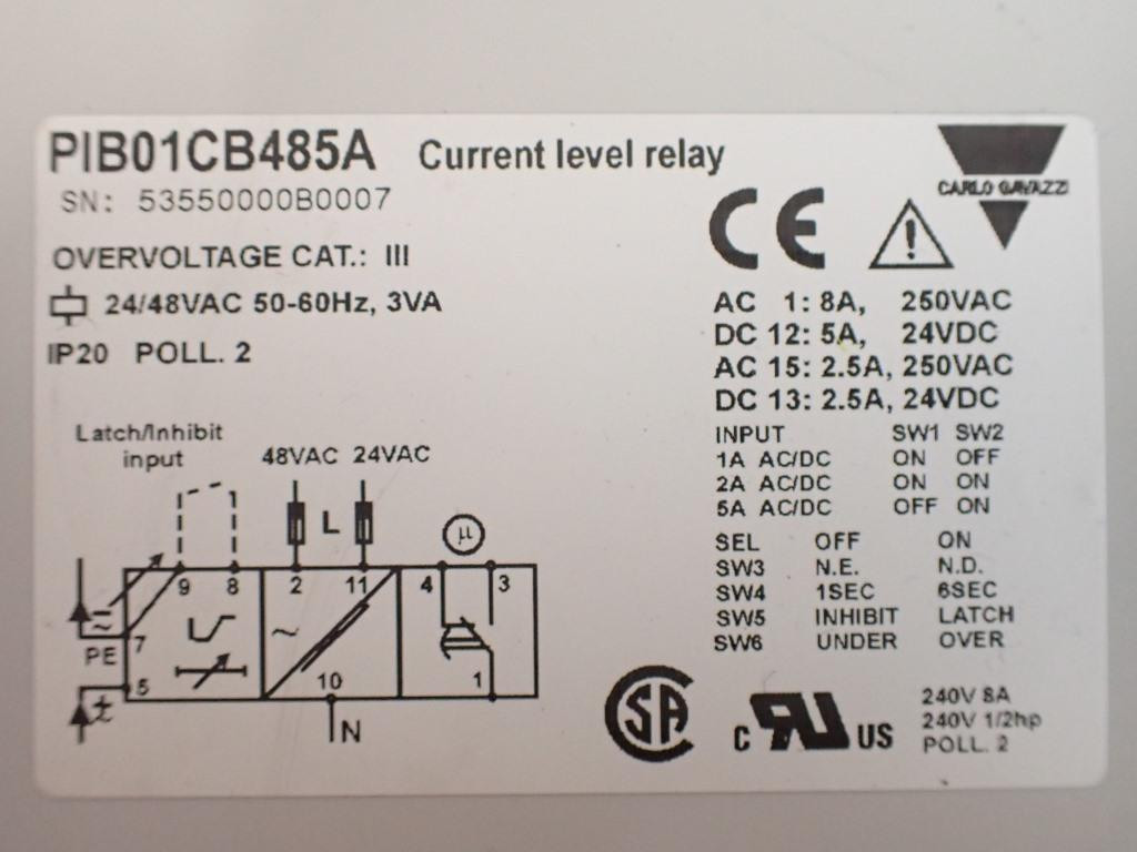 CARLO GAVAZZI PIB01CB485A