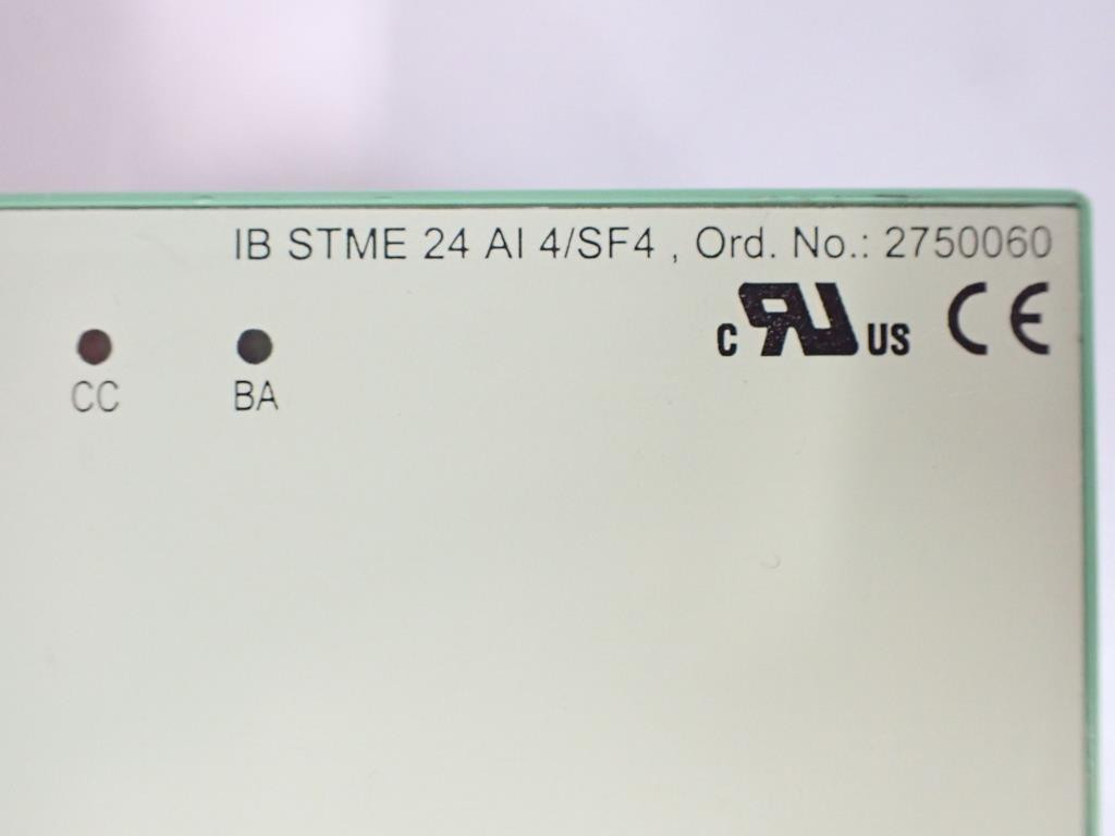 PHOENIX CONTACT IBSTME24AI4/SF4