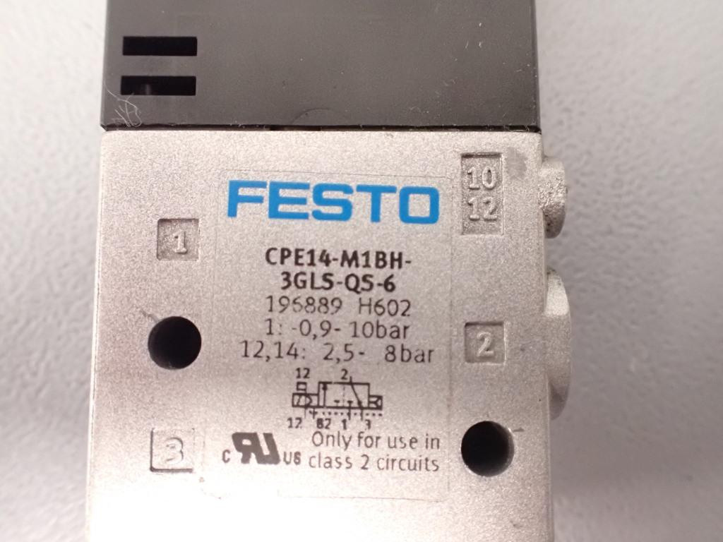 FESTO CPE14-M1BH-3GLS-QS-6