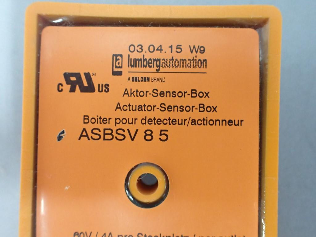 LUMBERG AUTOMATION ASBSV85