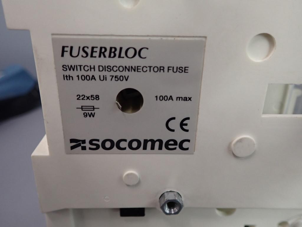 SOCOMEC FUSERBLOC100A