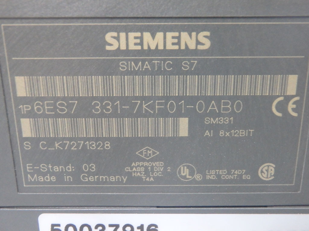 SIEMENS 6ES7331-7KF01-0AB0