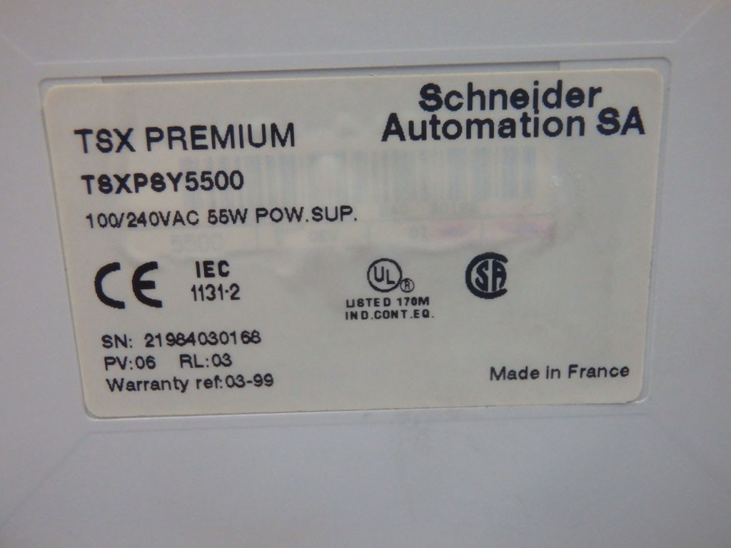 SCHNEIDER  TSXPSY5500