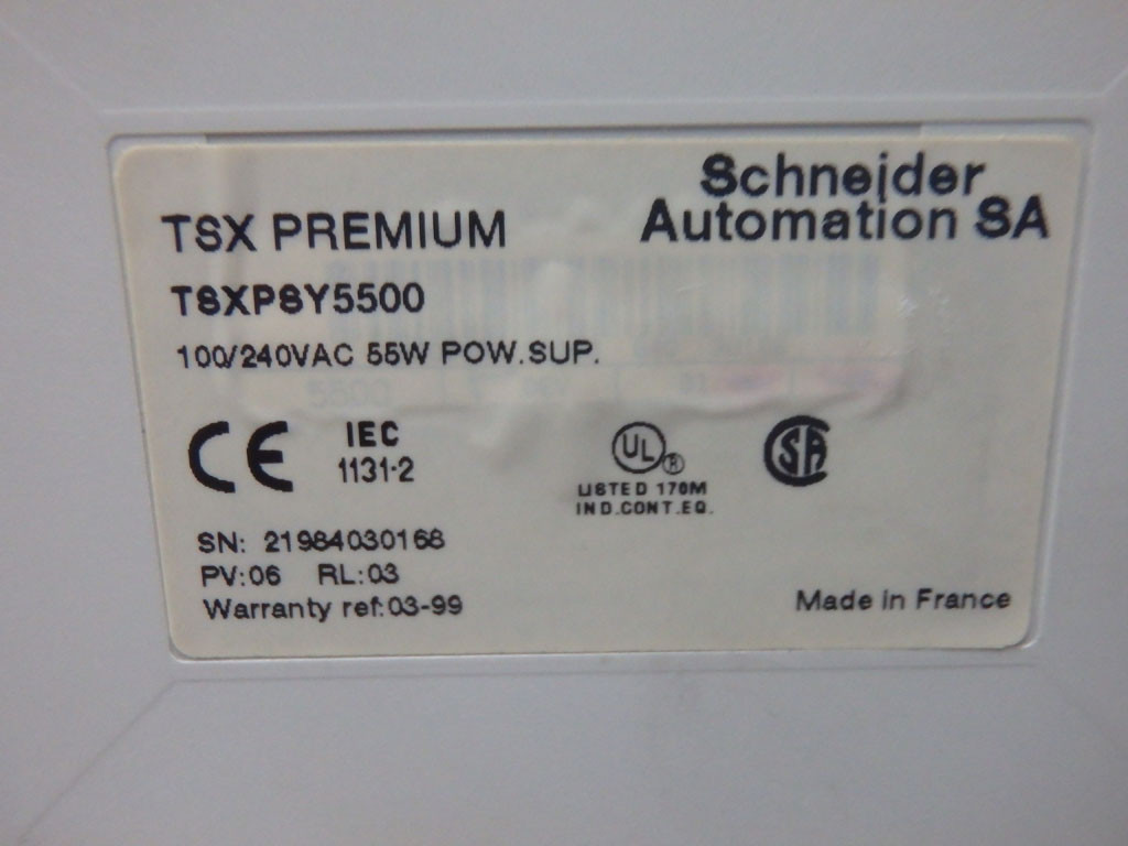 SCHNEIDER  TSXPSY5500