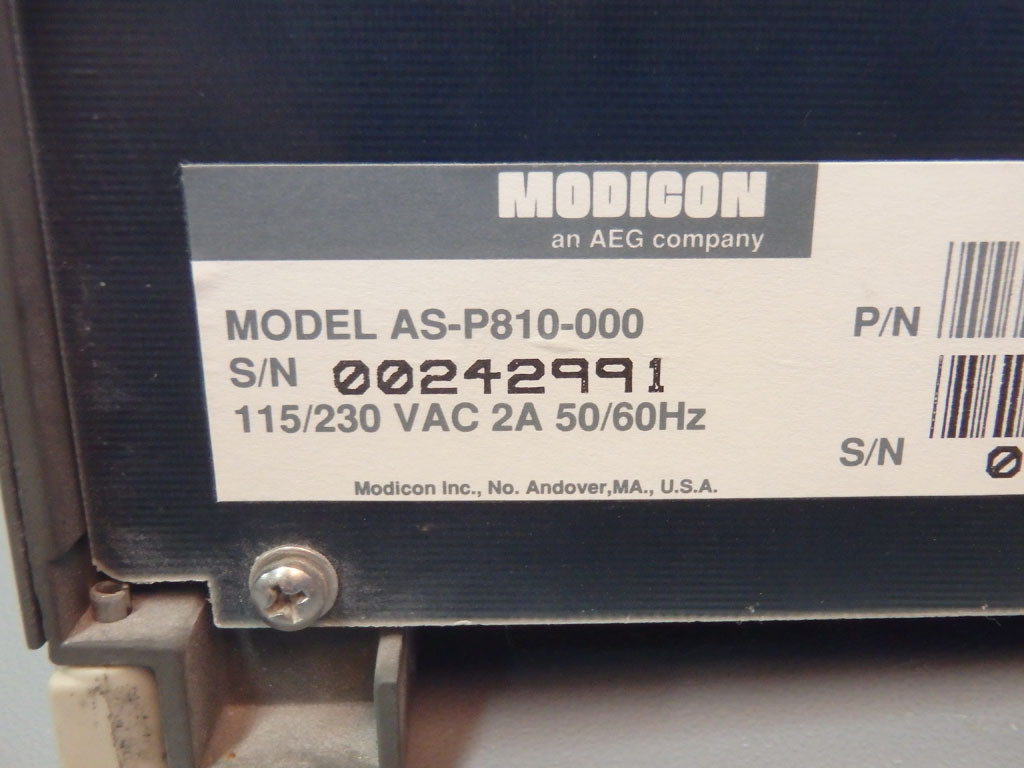 AEG MODICON AS-P810-000
