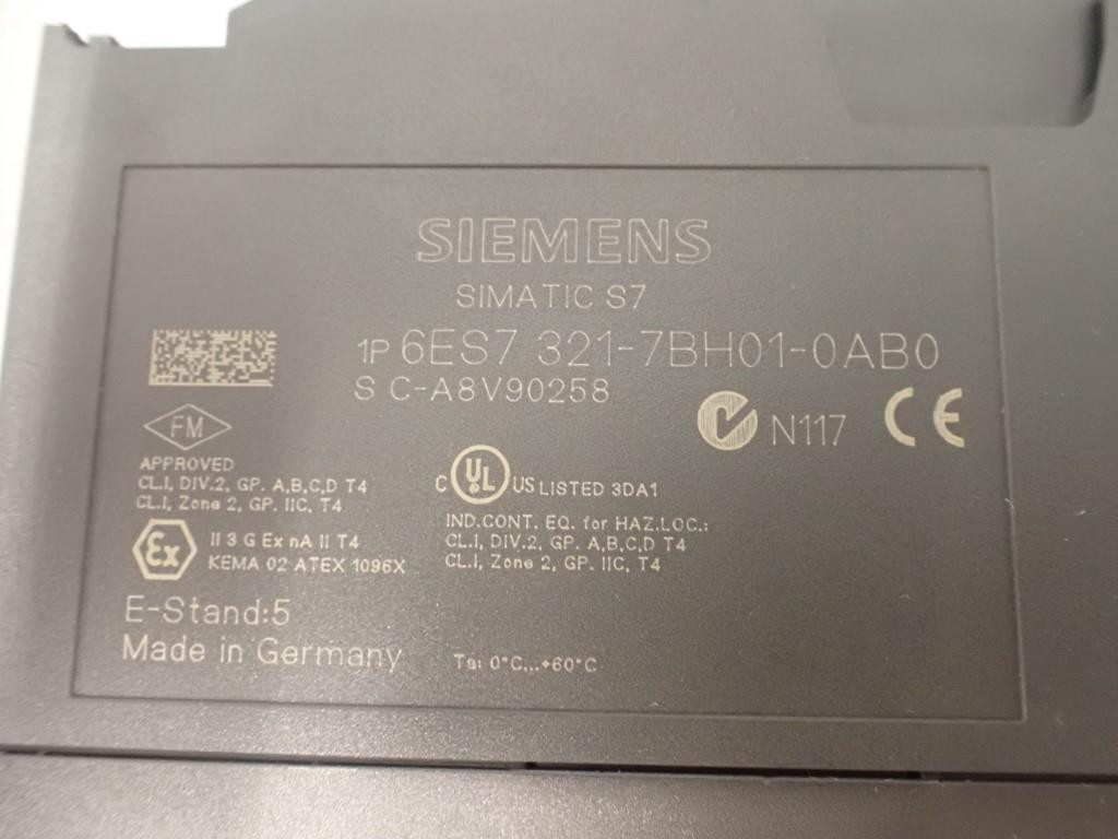 SIEMENS  6ES7321-7BH01-0AB0