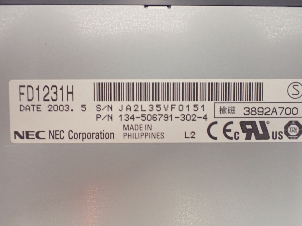 NEC FD1231H