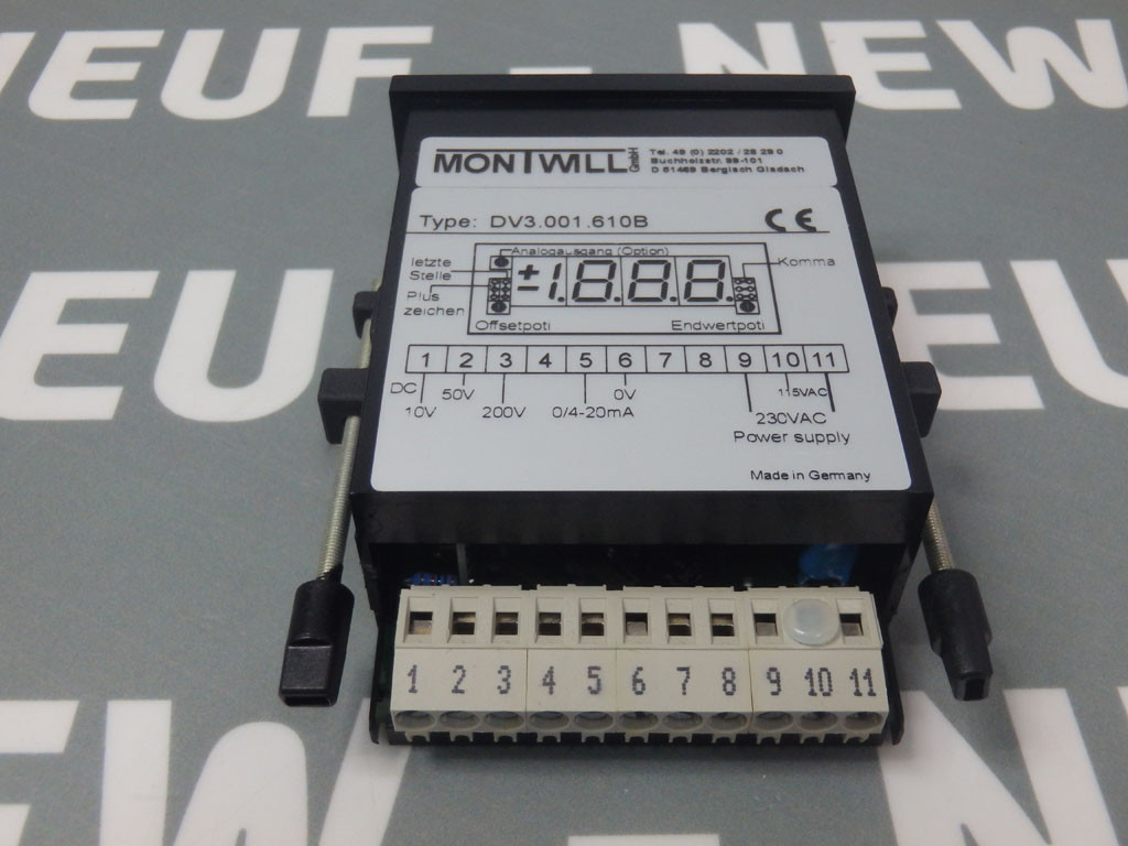 MONTWILL DV3-001-610B