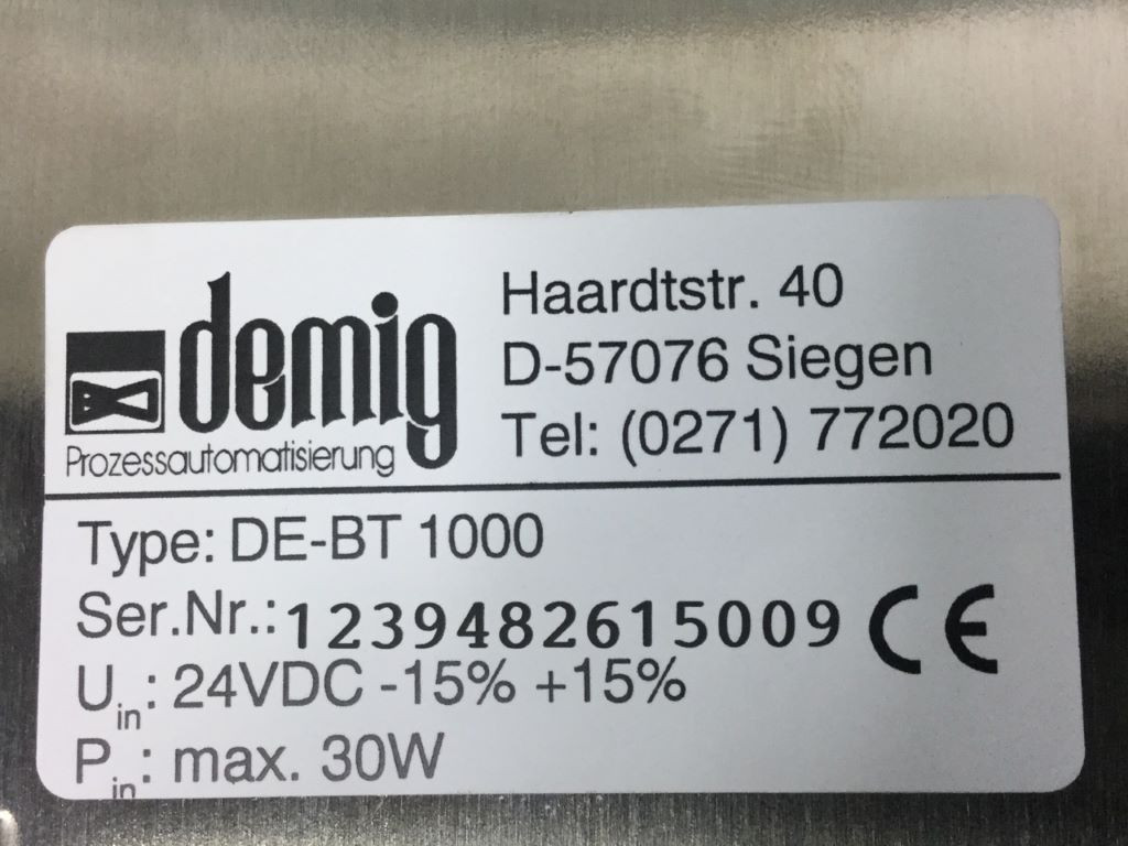 DEMIG DE-BT1000