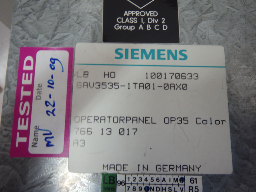 SIEMENS 6AV3535-1TA01-0AX0