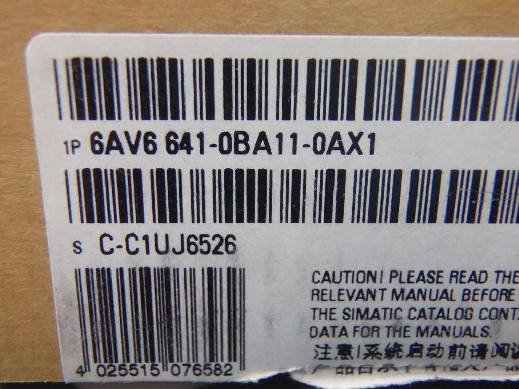 SIEMENS 6AV6641-0BA11-0AX1