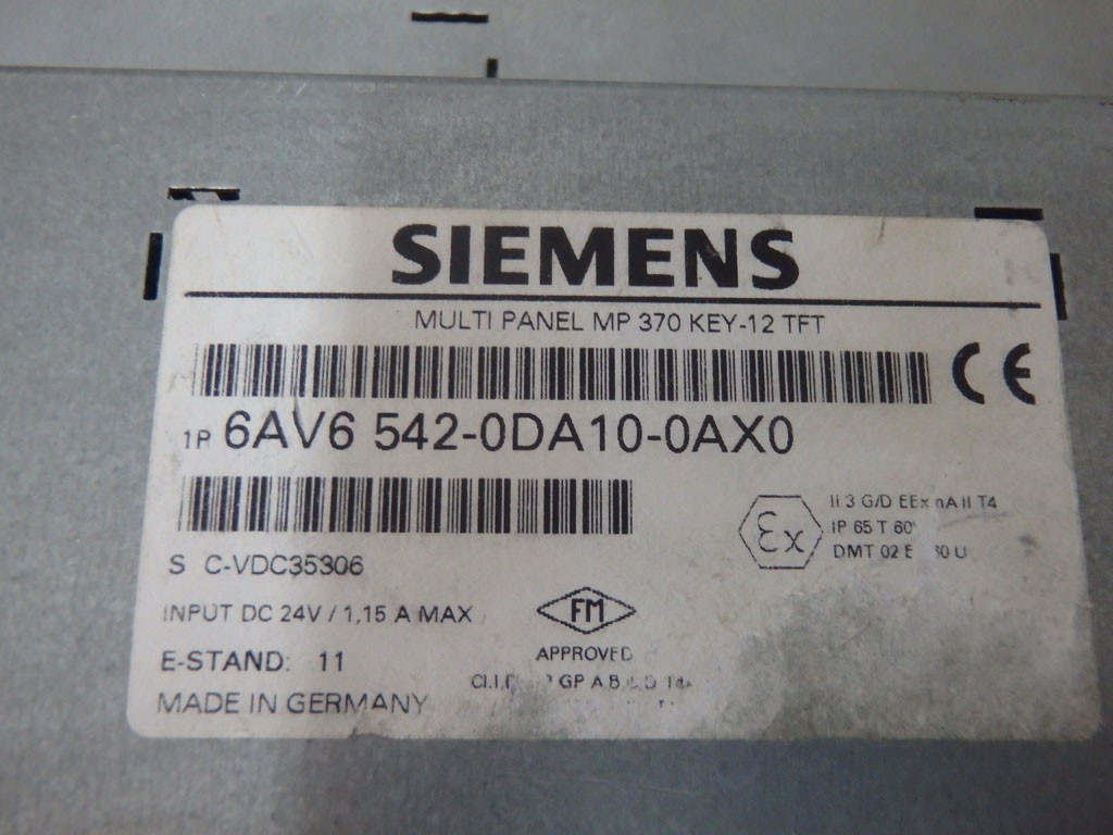 SIEMENS 6AV6542-0DA10-0AX0