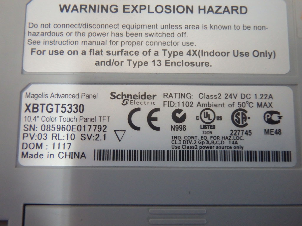 TÉLÉMÉCANIQUE  XBTGT5330