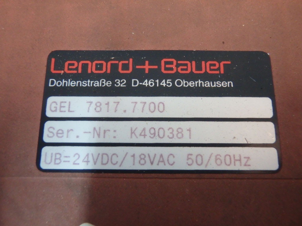 LENORD BAUER GEL7817-7700