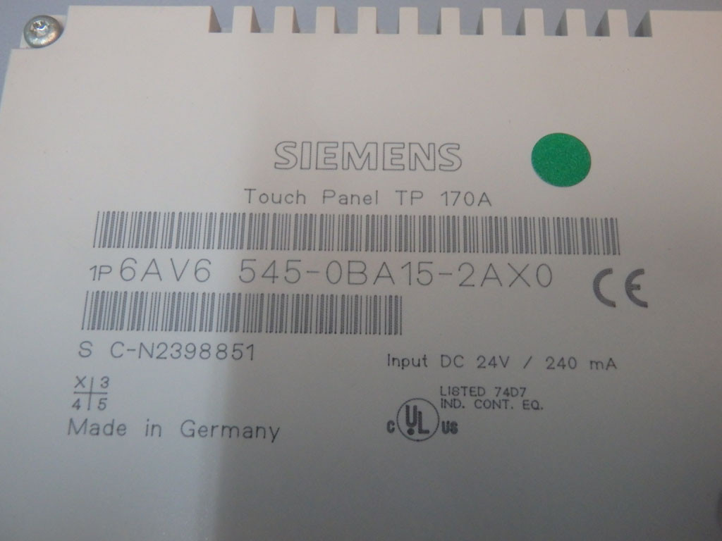 SIEMENS 6AV6545-0BA15-2AX0